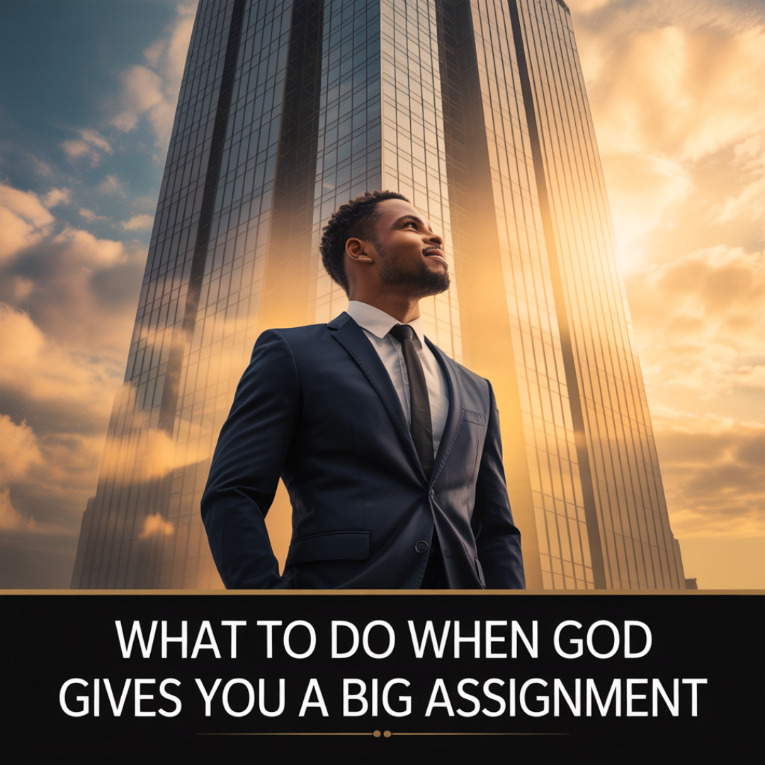 What to Do When God Gives You a Big Assignment