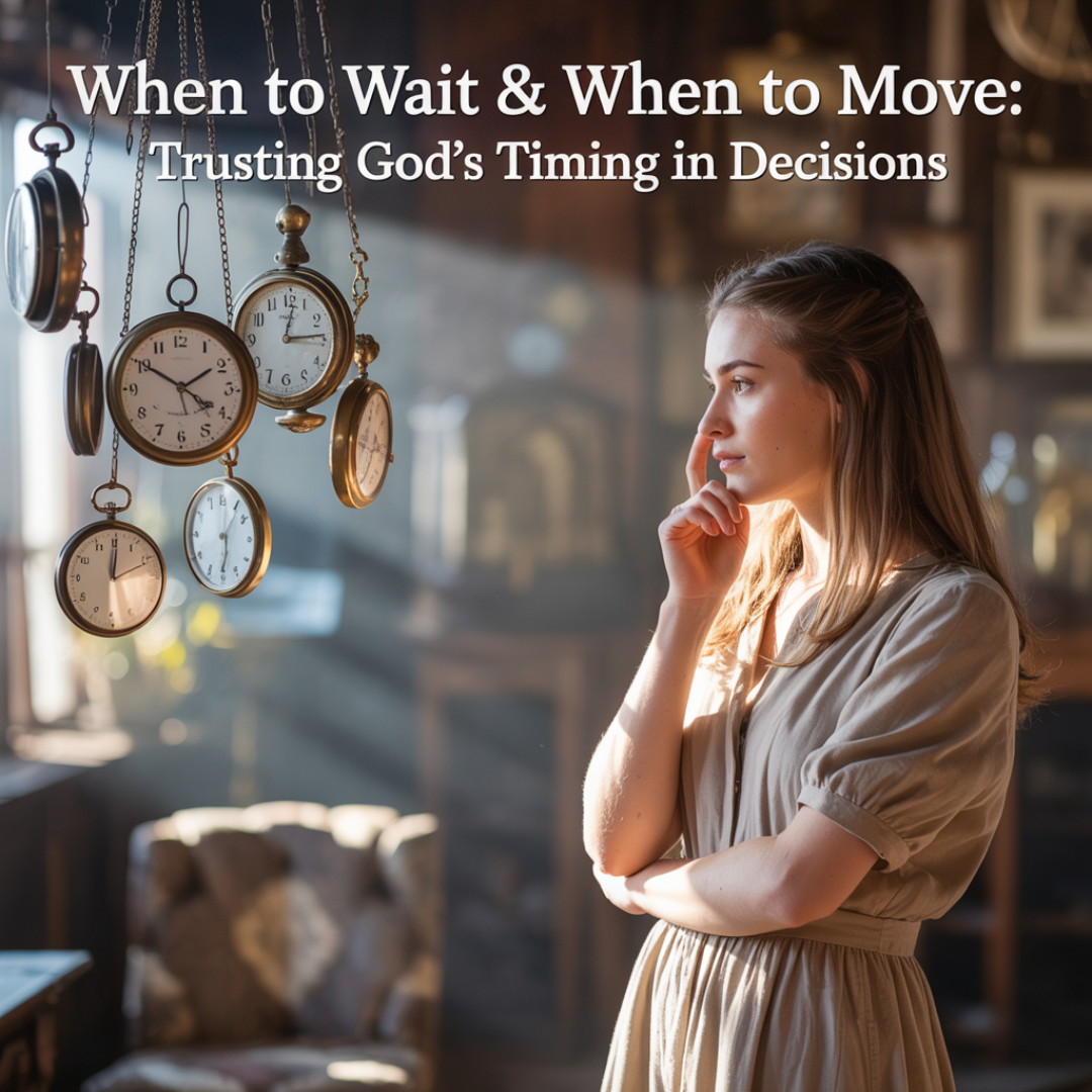 When to Wait and When to Move: Trusting God’s Timing in Decisions