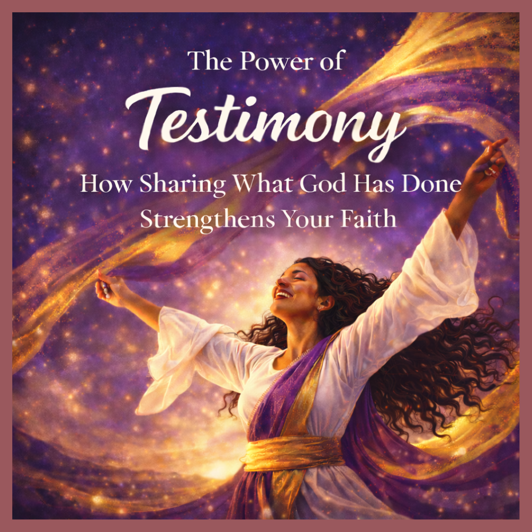The Power of Testimony: How Sharing What God Has Done Strengthens Your Faith
