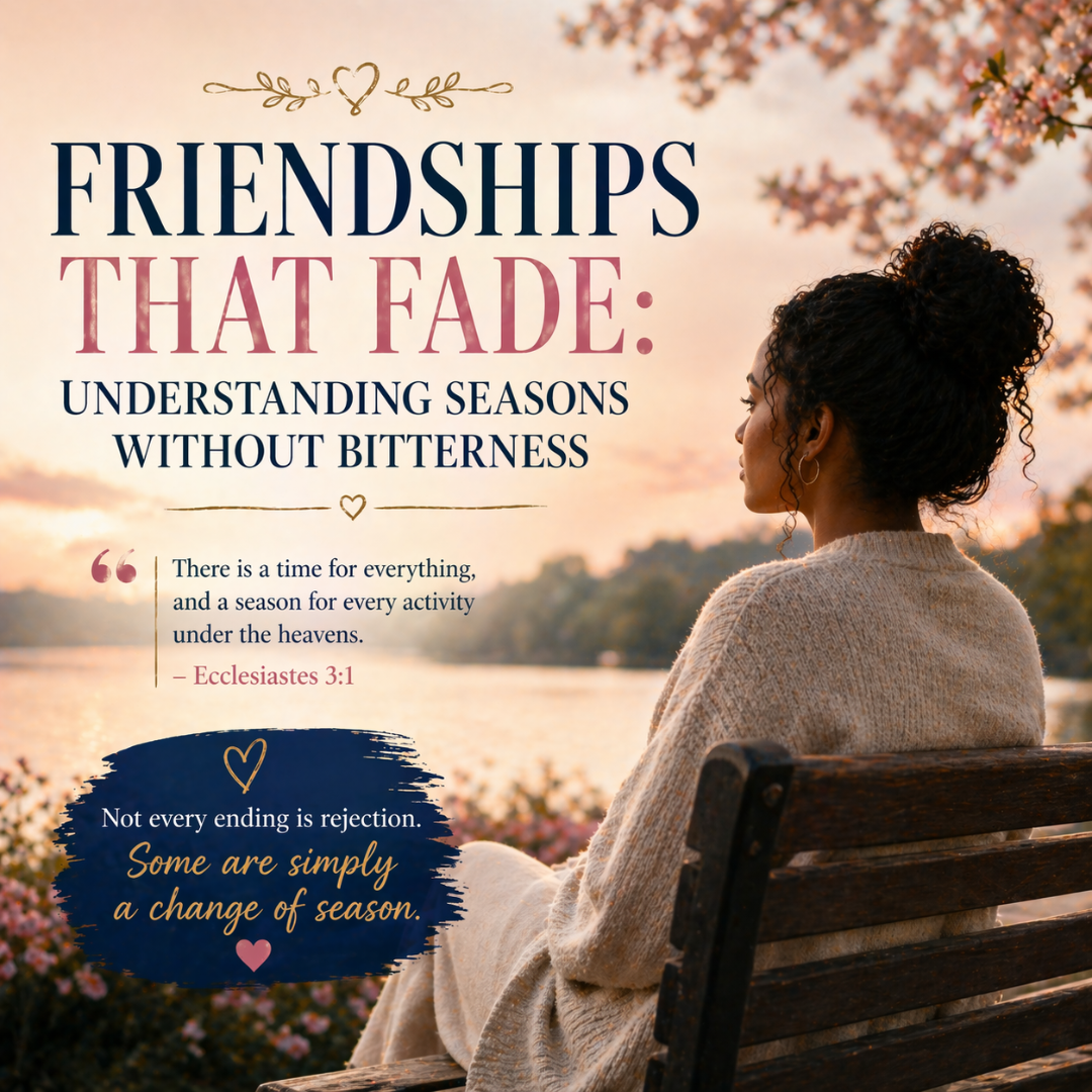 Friendships That Fade: Understanding Seasons Without Bitterness